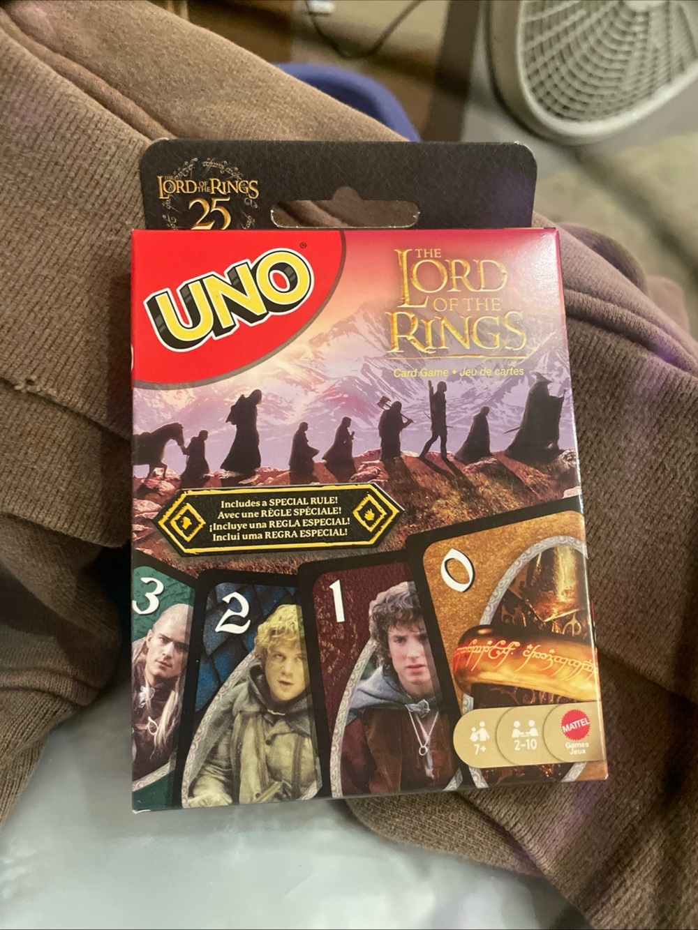Rare New Lord of the Rings Kids Costume Card Game -